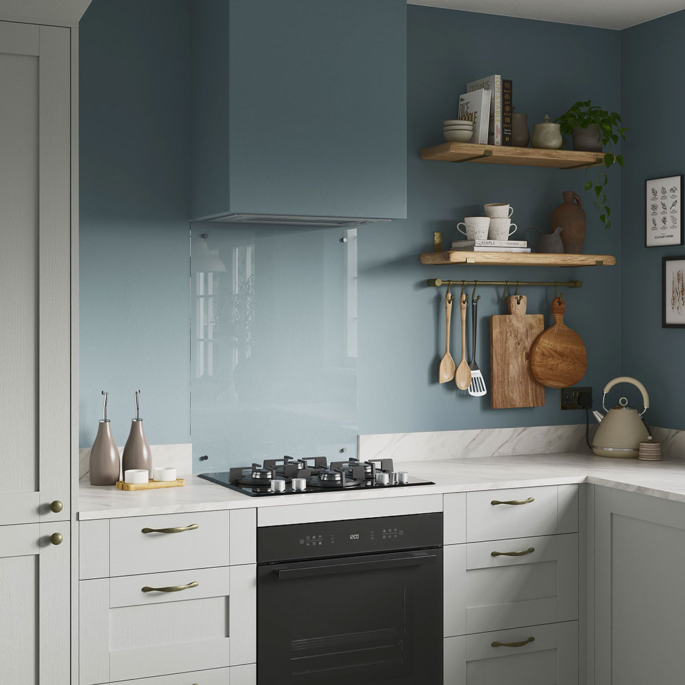 Panou GOODHOME Alpinia, 32 x 72 x 1.8 cm, MDF, gri