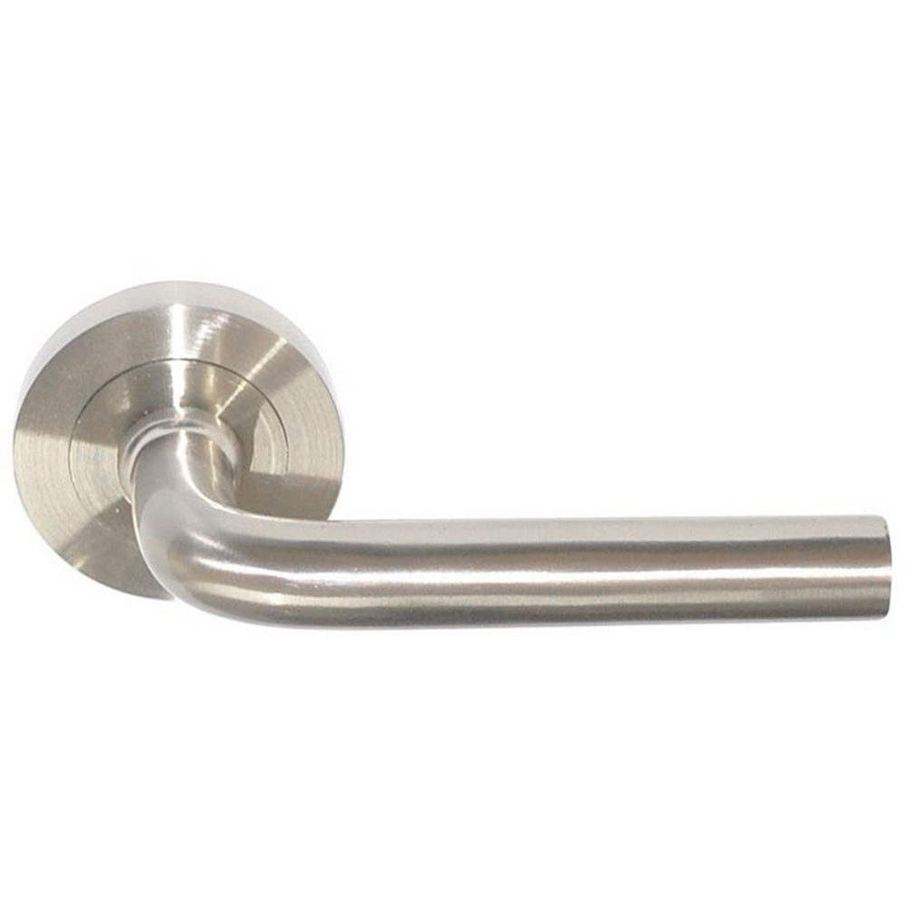 Maner usa cu rozeta COLOURS, aluminiu, argintiu