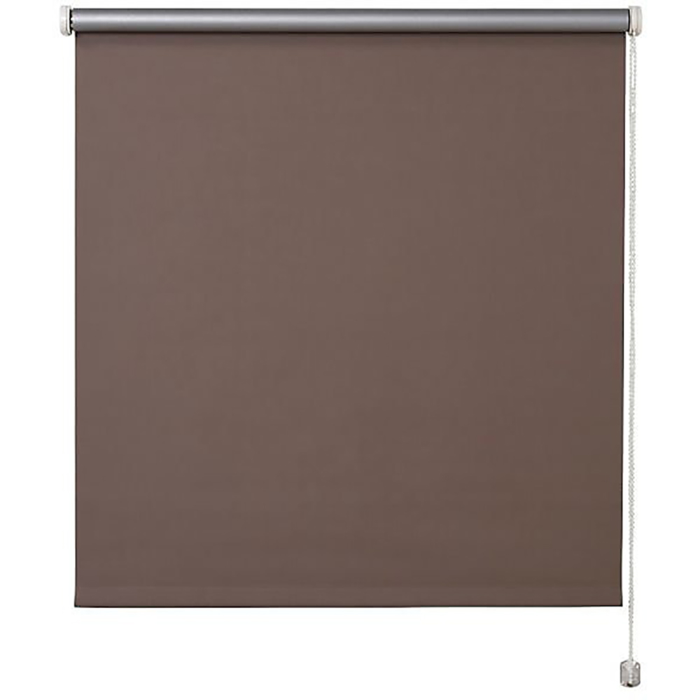 Jaluzea termica opaca tip rulou Pama COLOURS, 75 x 195 cm, poliester, maro
