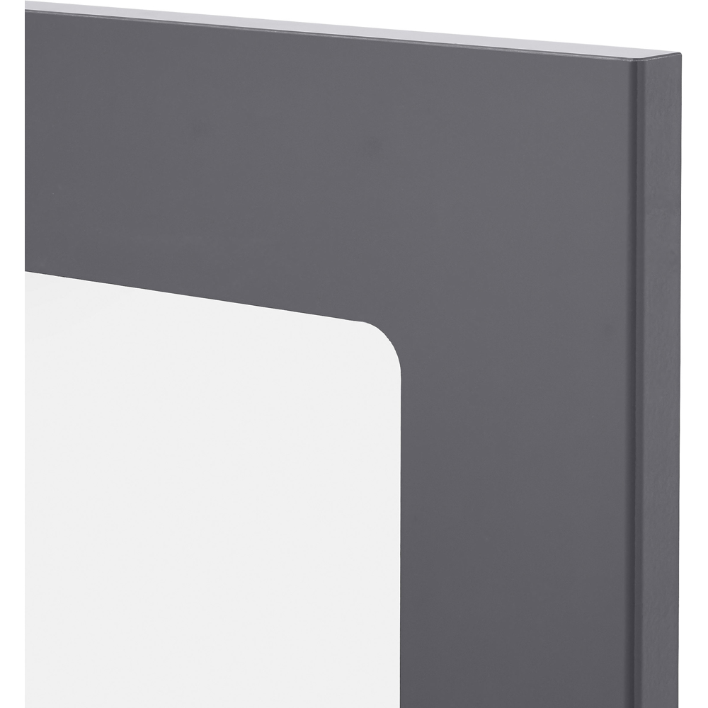 Front usa GOODHOME Stevia, sticla, 49.7 x 71.5 x 1.8 cm, gri