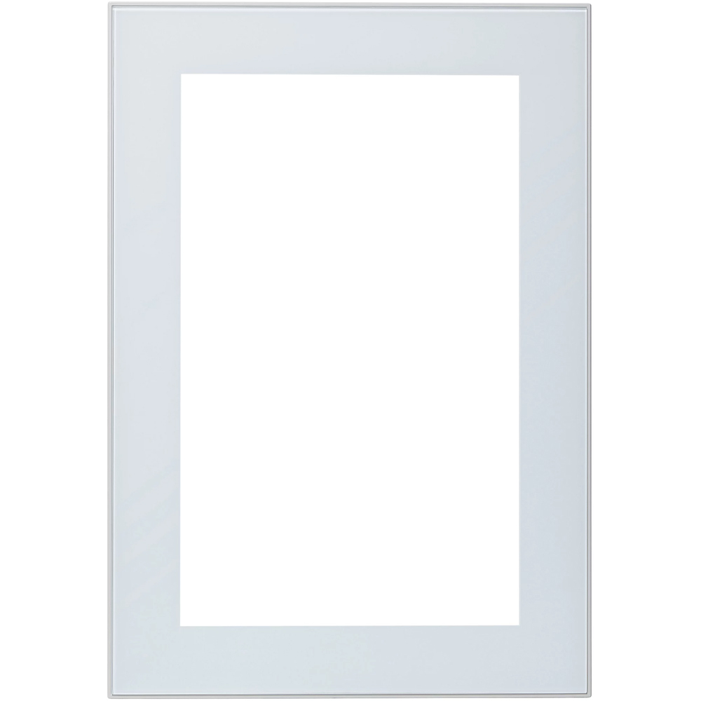 Front usa GOODHOME Winterana, Sticla,MDF, 49.7 x 71.5 x 2 cm, Alb