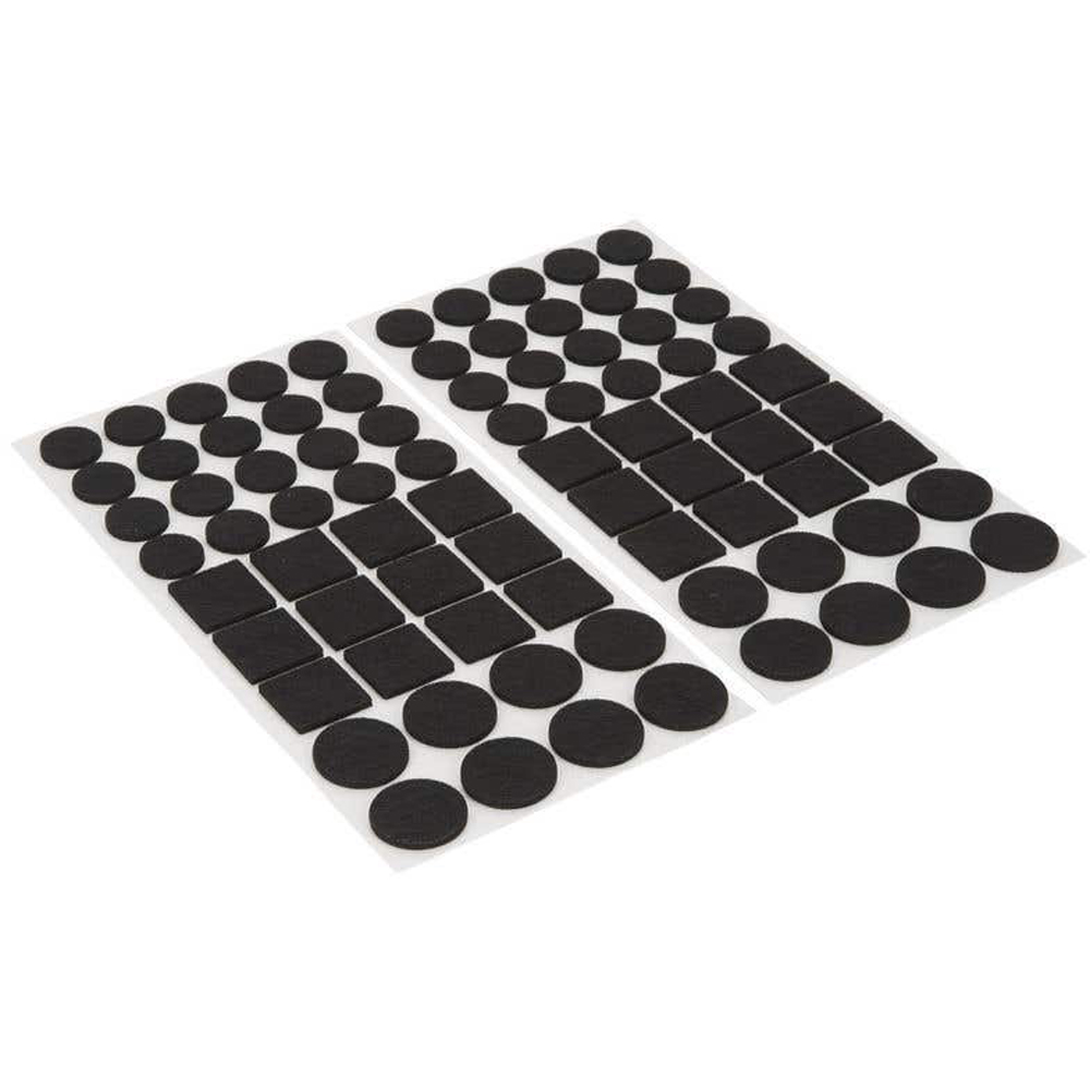 Protectii podea pentru scaune si mobilier DIALL, adezive, 80buc