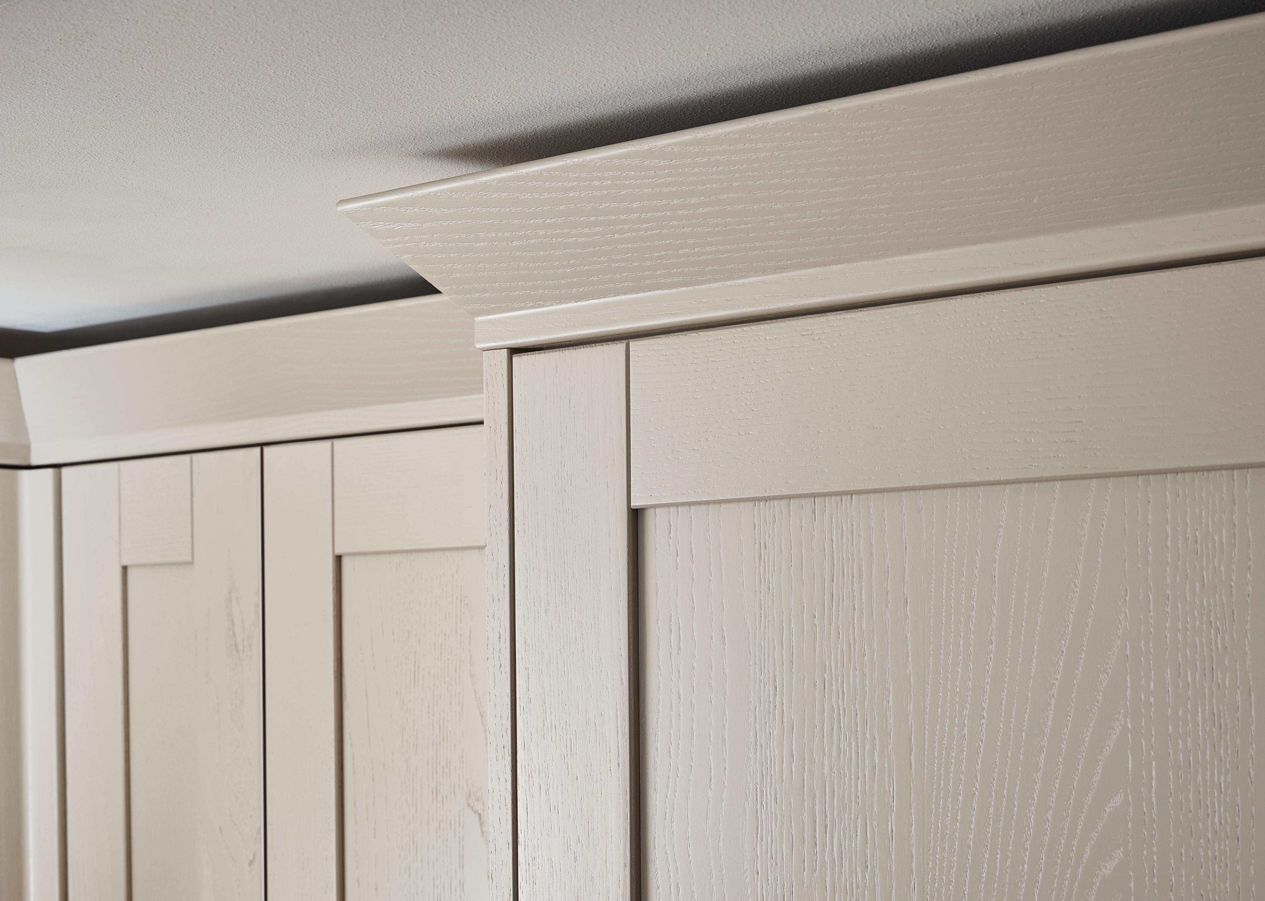Cornisa GOODHOME Verbena, mdf, 240 x 3.5 cm, casmir