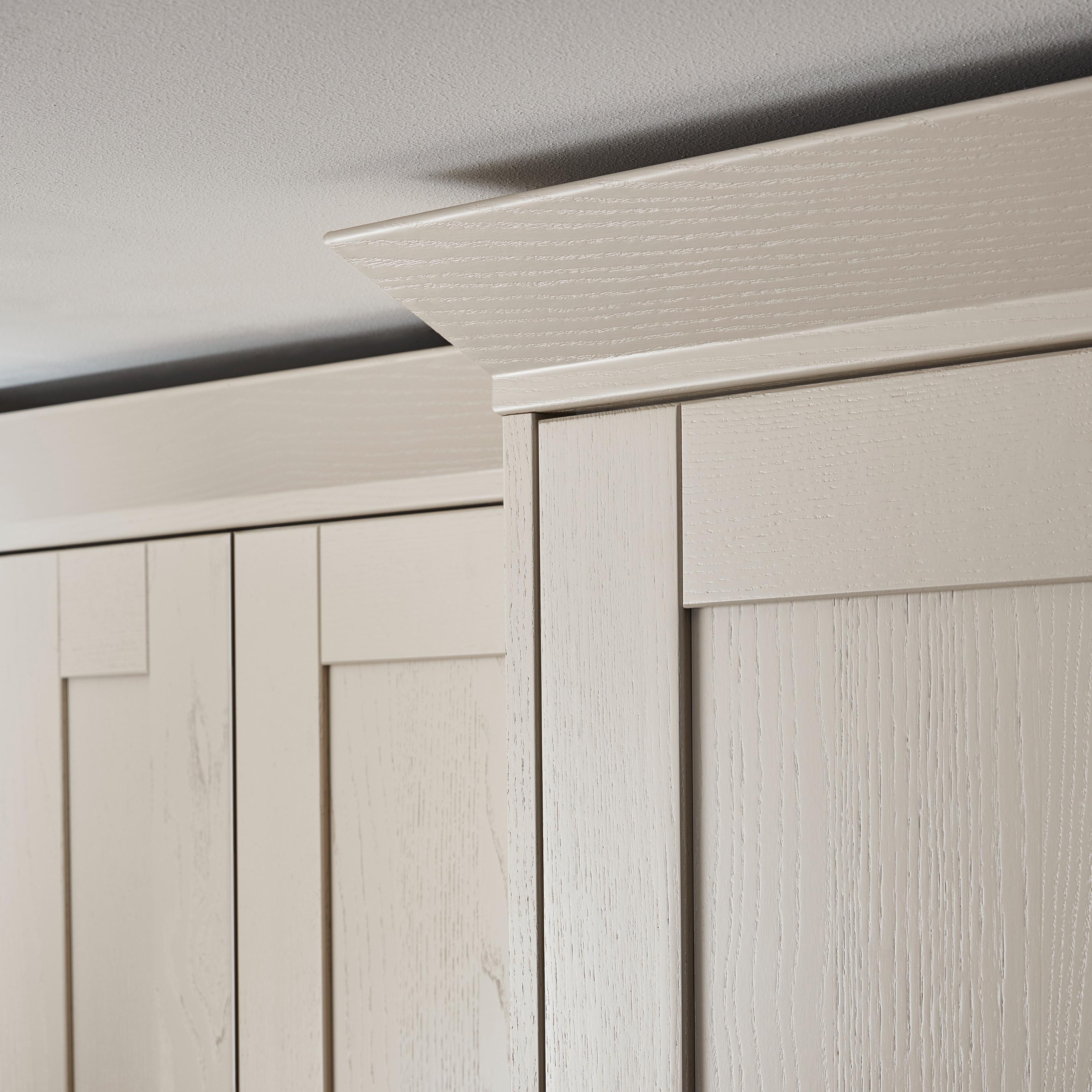 Cornisa GOODHOME Verbena, mdf, 240 x 3.5 cm, casmir