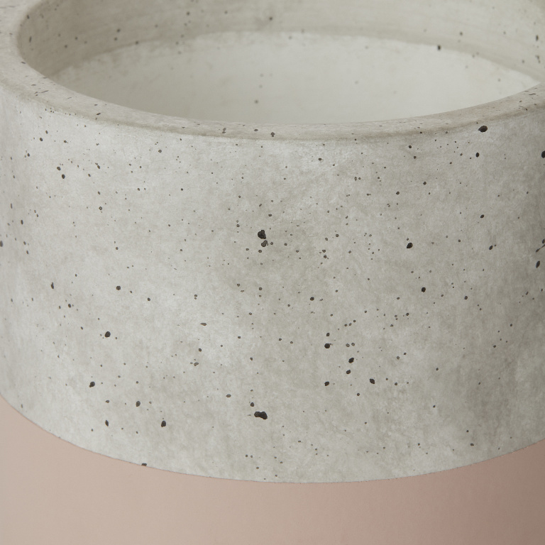 Ghiveci flori GOODHOME, beton, D 14.1 cm, multicolor