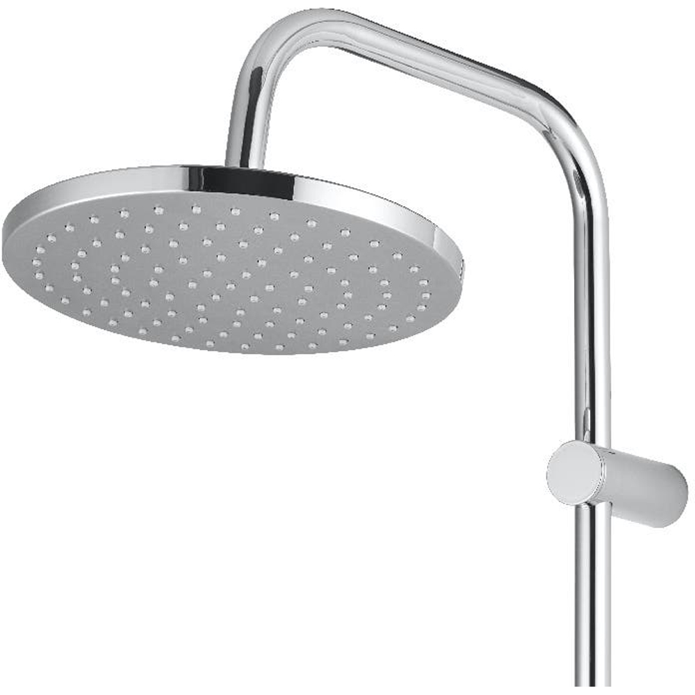 Sistem dus GOODHOME Cavally, 3 functii, crom