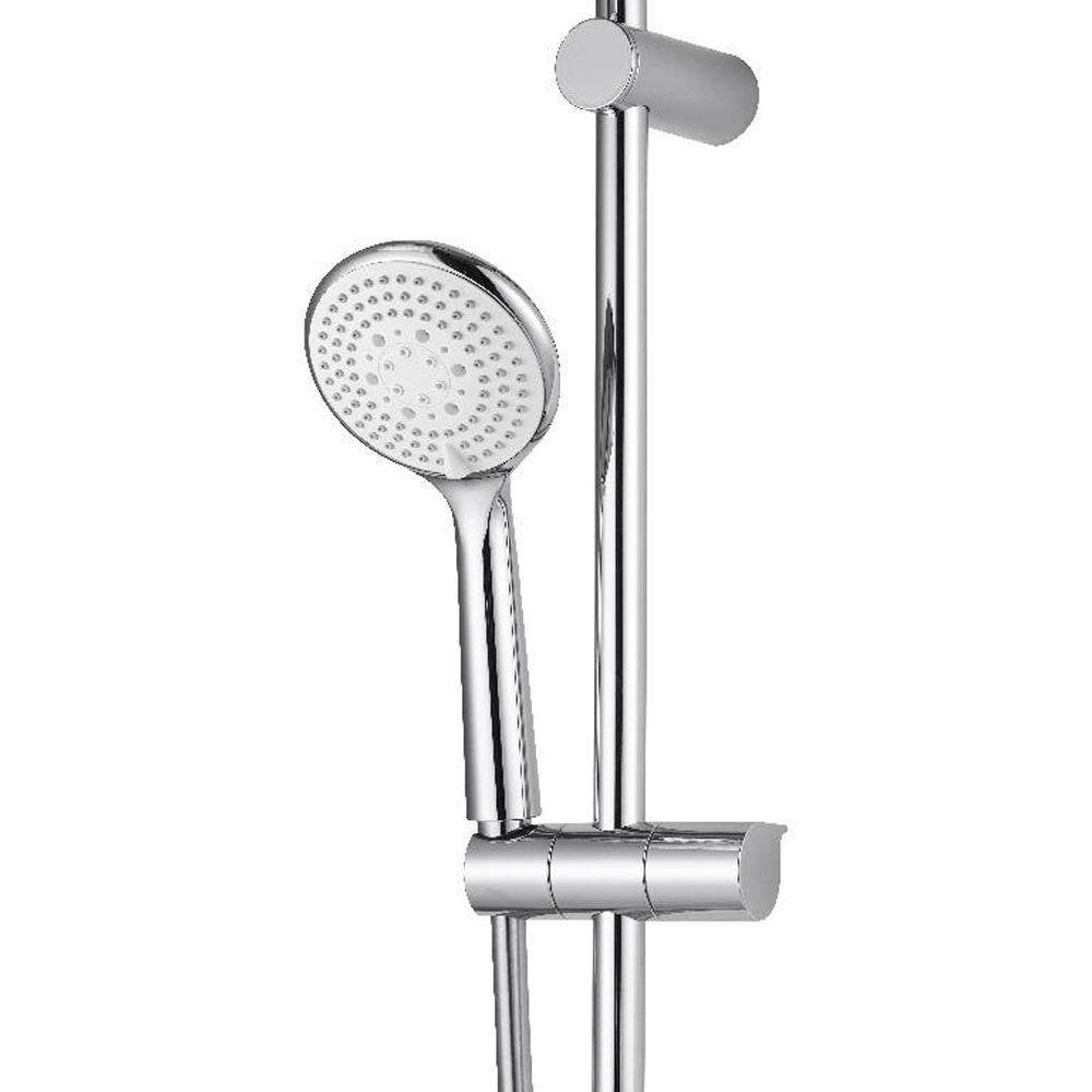 Sistem dus GOODHOME Cavally, 3 functii, crom