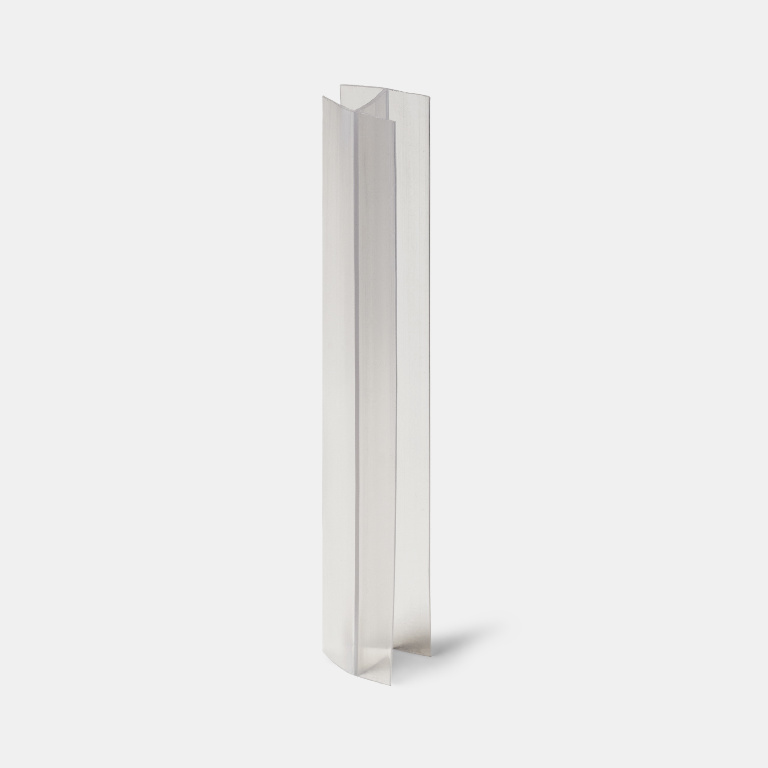 Conector plinta drept GOODHOME 100623810, PVC, transparent