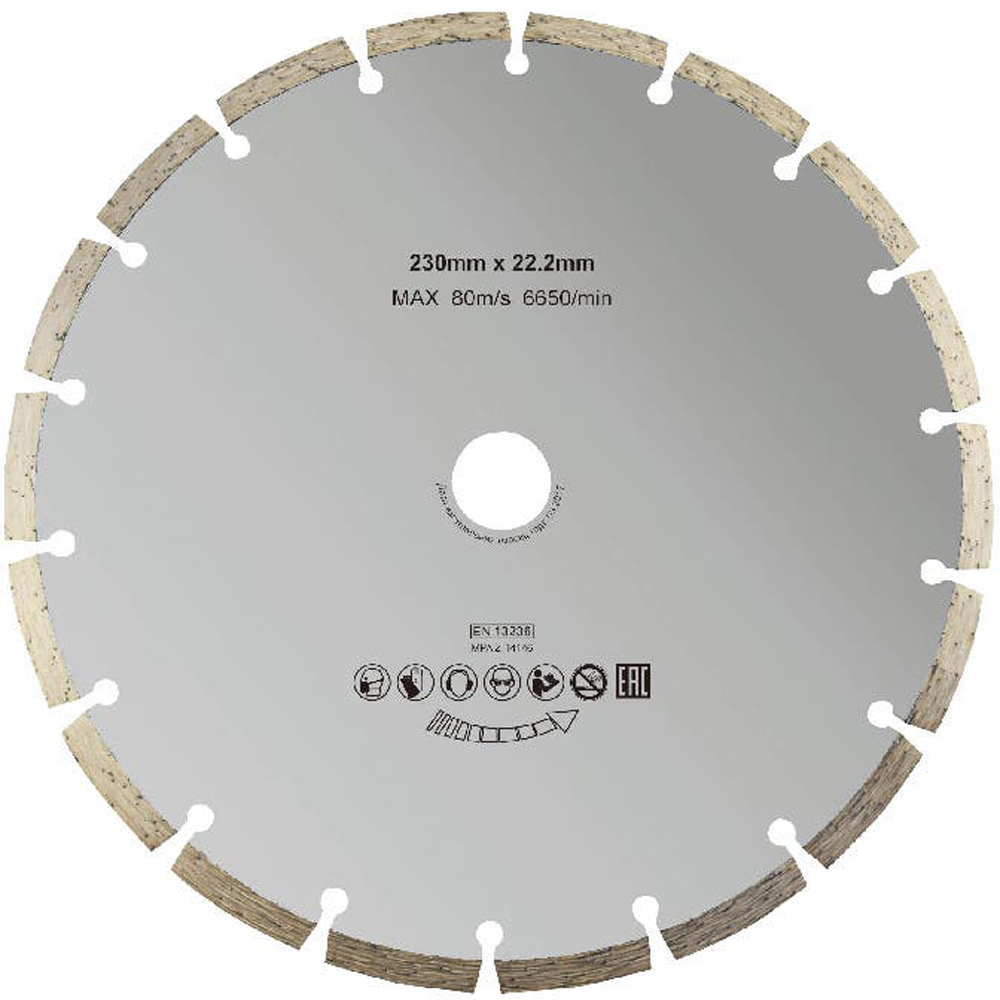 Disc polizor OPP1, segmentat, 230mm