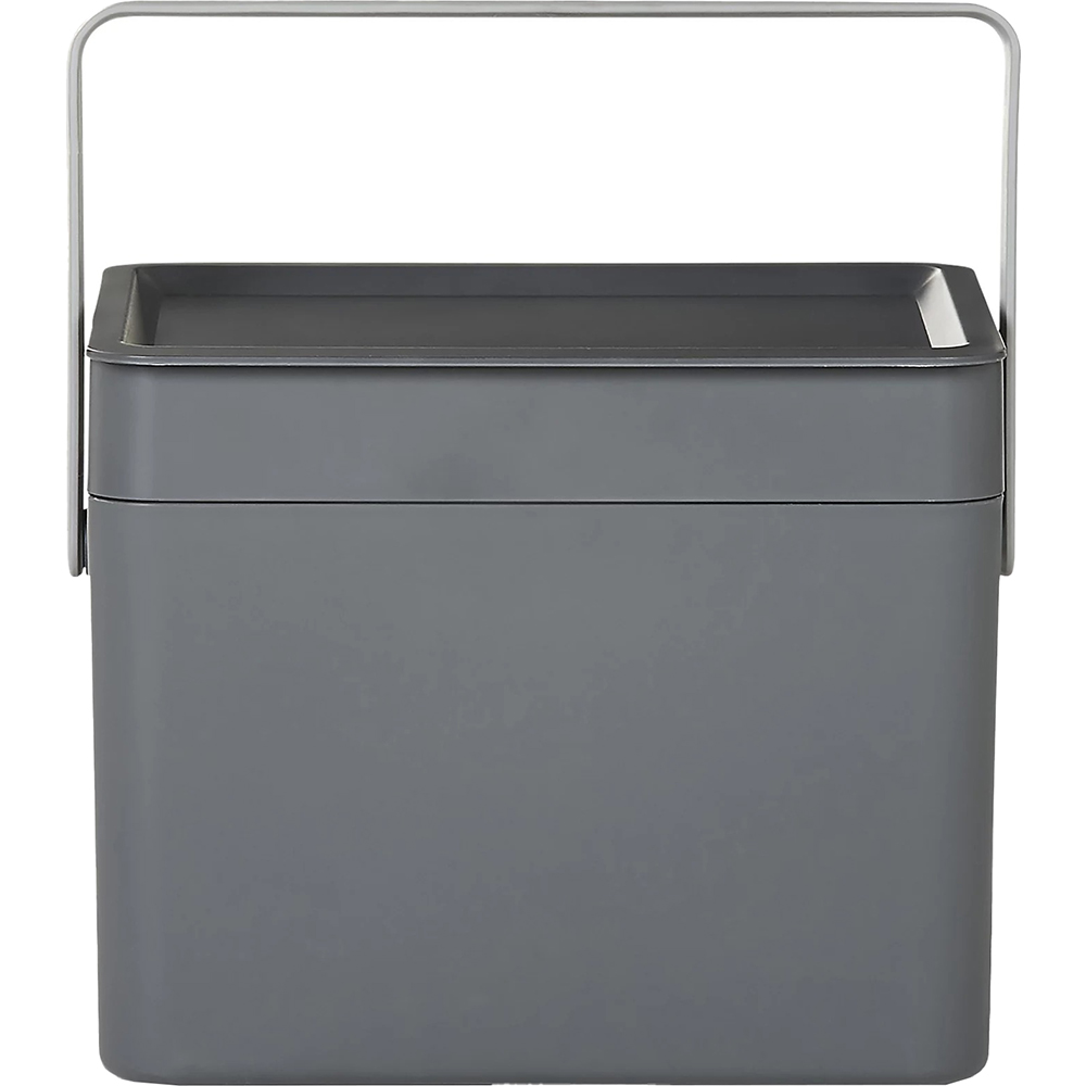 Cos de gunoi Kora GOODHOME, 7l, metal si plastic, gri
