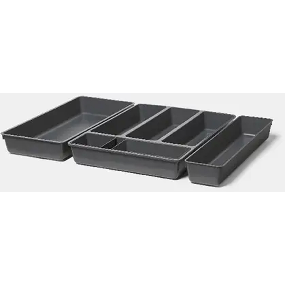 Suport tacamuri GOODHOME Nitaki 100625274, 42 x 10 cm, gri