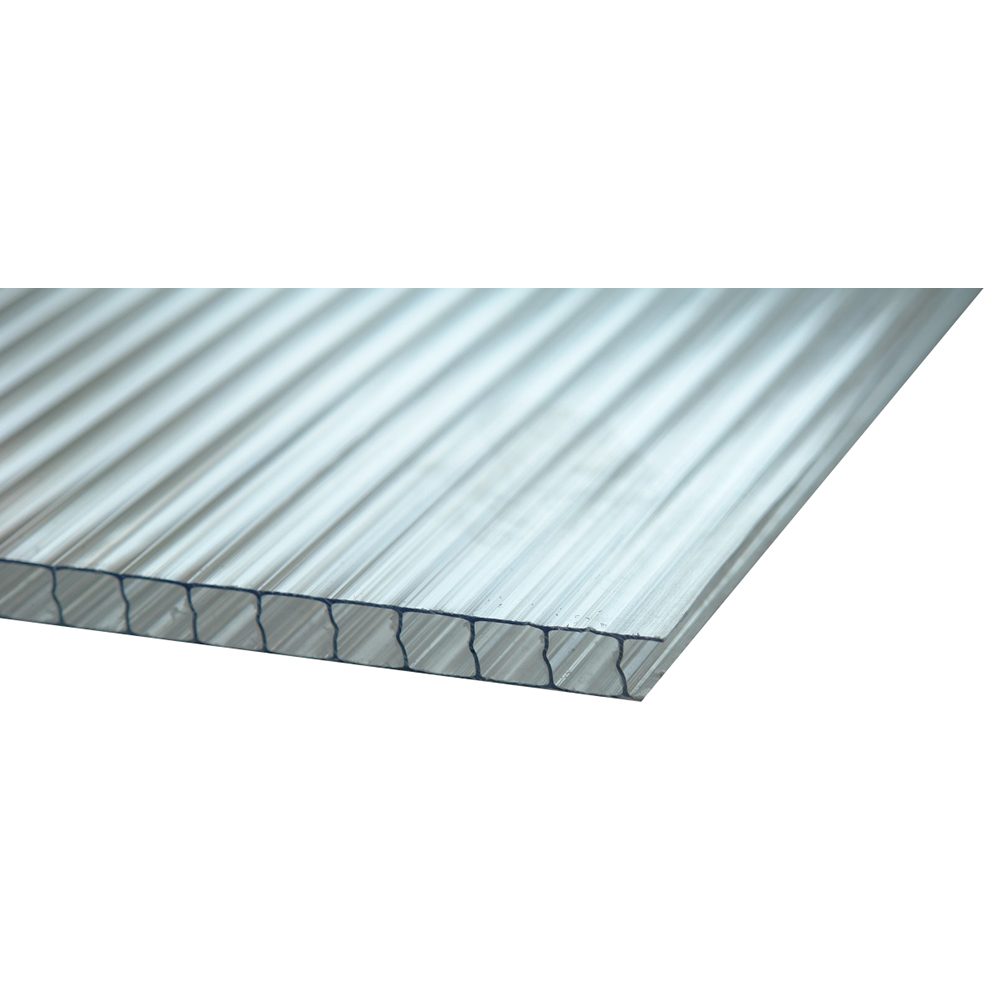Policarbonat celular, 100 x 105 cm, 3.5 mm, transparent