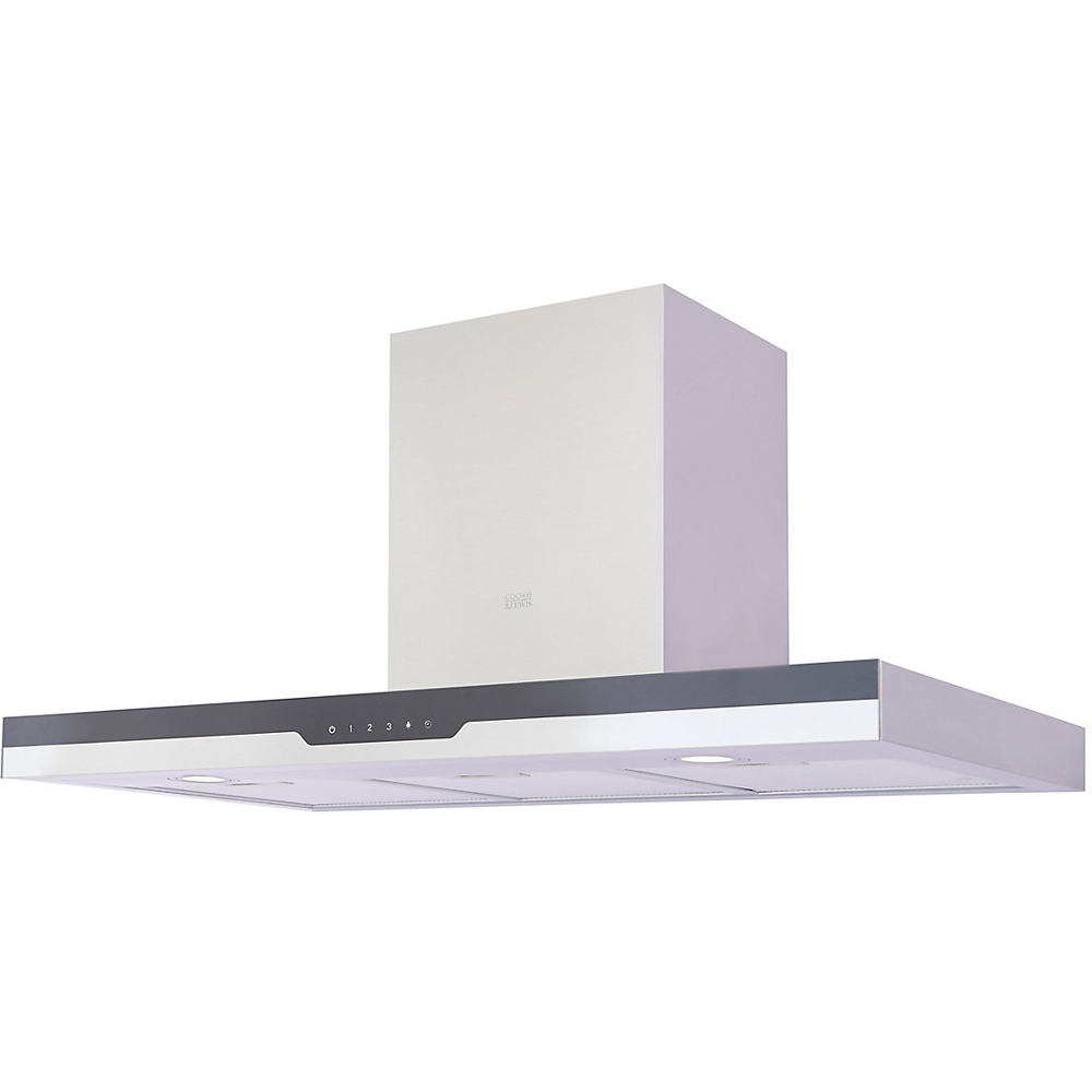Hota decorativa COOKE & LEWIS CLBHS90, 1 motor, 523.8 m3/h, L 90 cm, negru