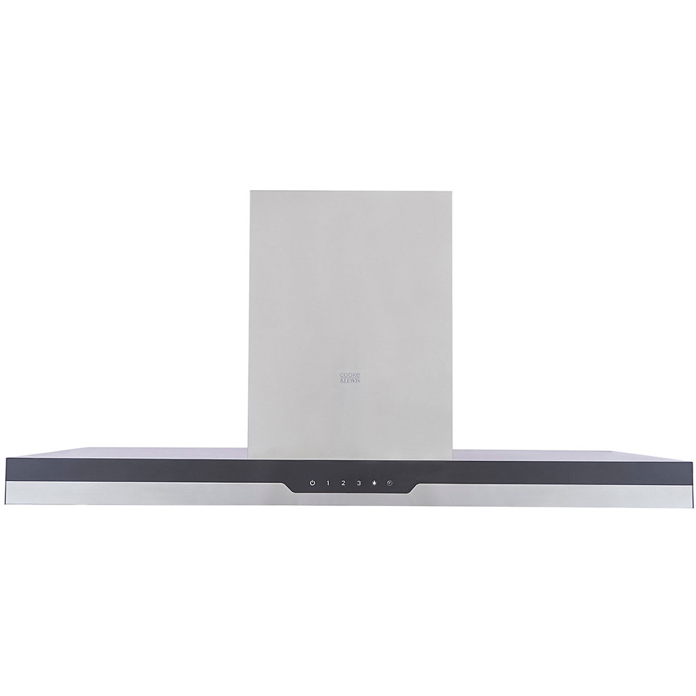 Hota decorativa COOKE & LEWIS CLBHS90, 1 motor, 523.8 m3/h, L 90 cm, negru