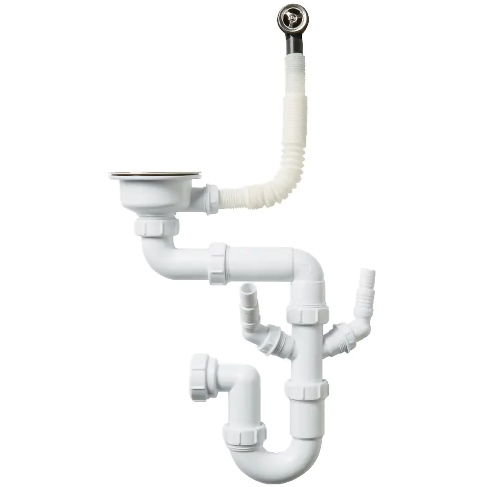 Kit sifon pentru chiuveta cu 1 cuva COOKE & LEWIS, diametru 36 mm