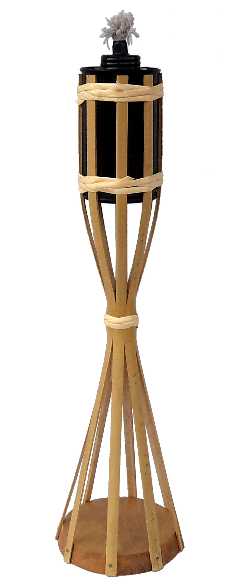 Faclie bambus pentru masa, 35 cm