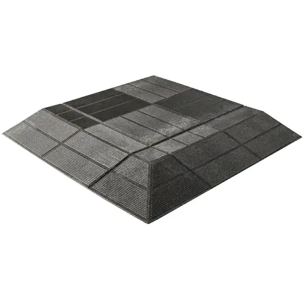 Coltar pentru dale BLOOMA 100630739, compozit, 20 x 20 x 4.5 cm, gri