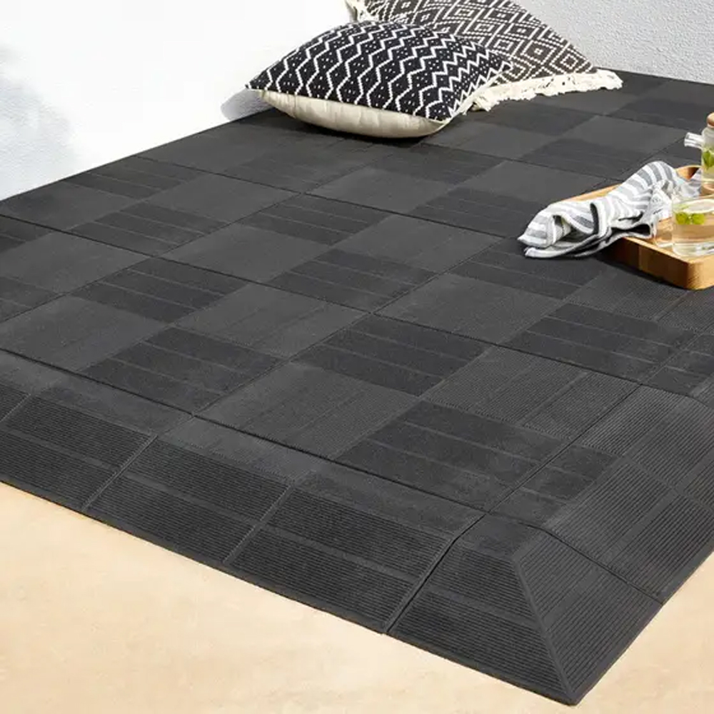 Coltar pentru dale BLOOMA 100630739, compozit, 20 x 20 x 4.5 cm, gri