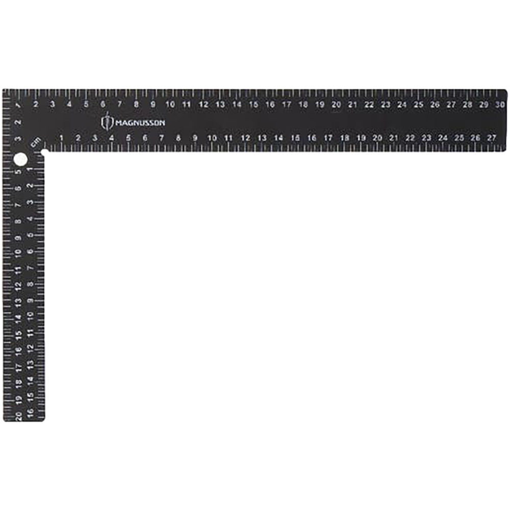 Echer utilitar MAGNUSSON, 20 x 30 cm, otel, negru