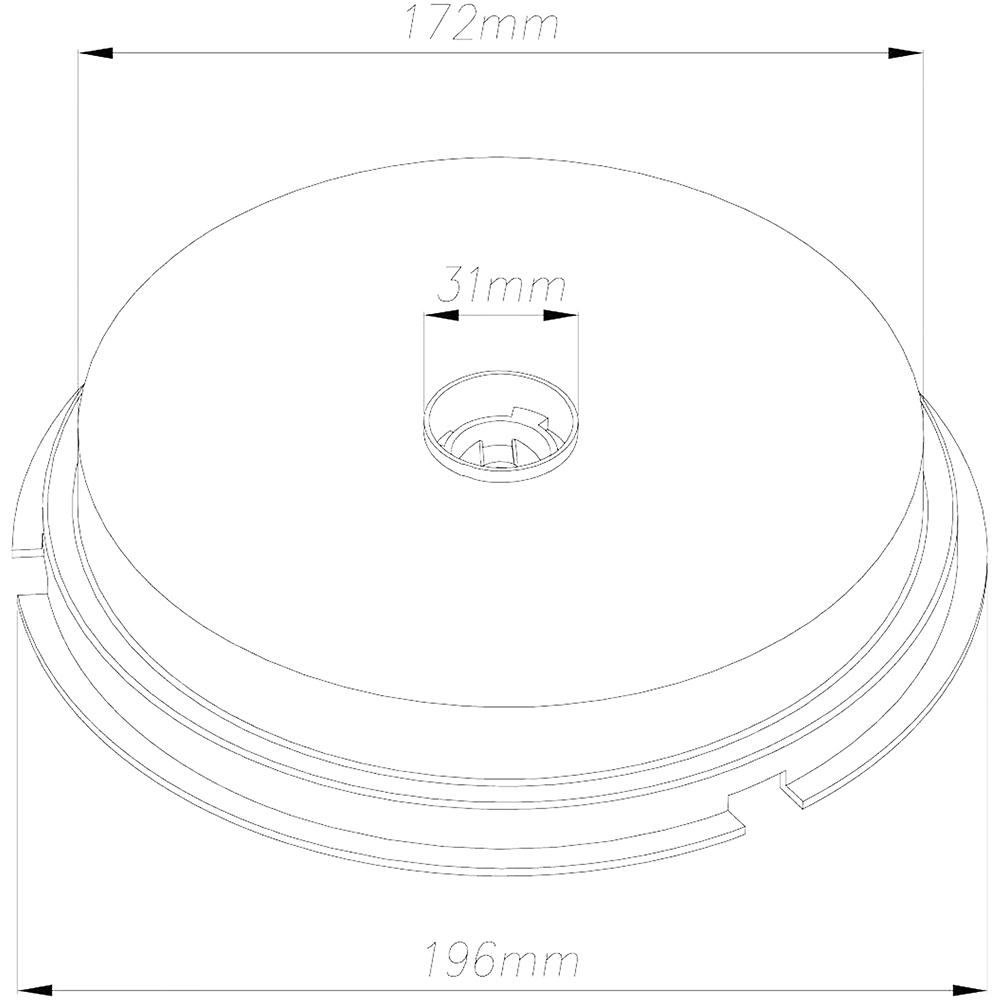 Filtru pentru hota CARBFILT1 COOKE & LEWIS, montare cu cleme, carbon si polipropilena, negru