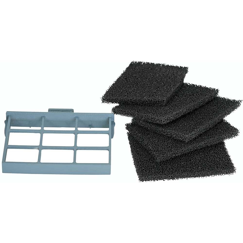 Filtru pentru hota CARBFILT7 COOKE & LEWIS, montare cu cleme, carbon si polipropilena, negru