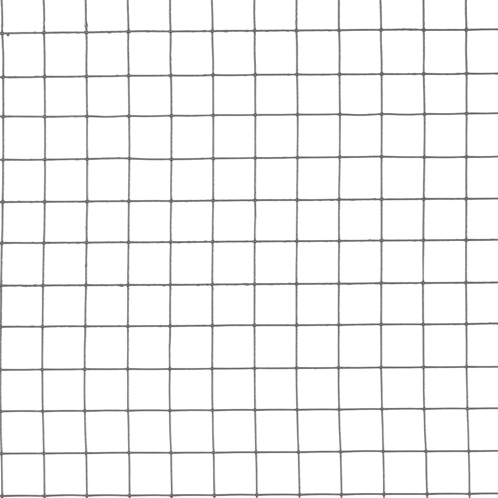 Rola plasa gard BLOOMA, 1x10 m, otel, gri