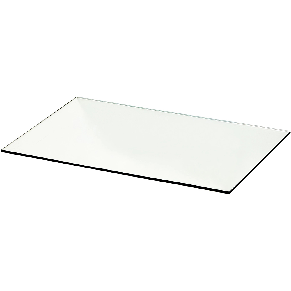 Raft dulap bucatarie GOODHOME Cicely, sticla securizata, 45.85 x 27.35 cm, 2 bucati