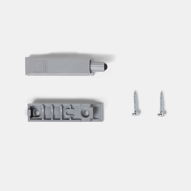 Adaptor universal Soft-Close pentru balama Titus, plastic, gri