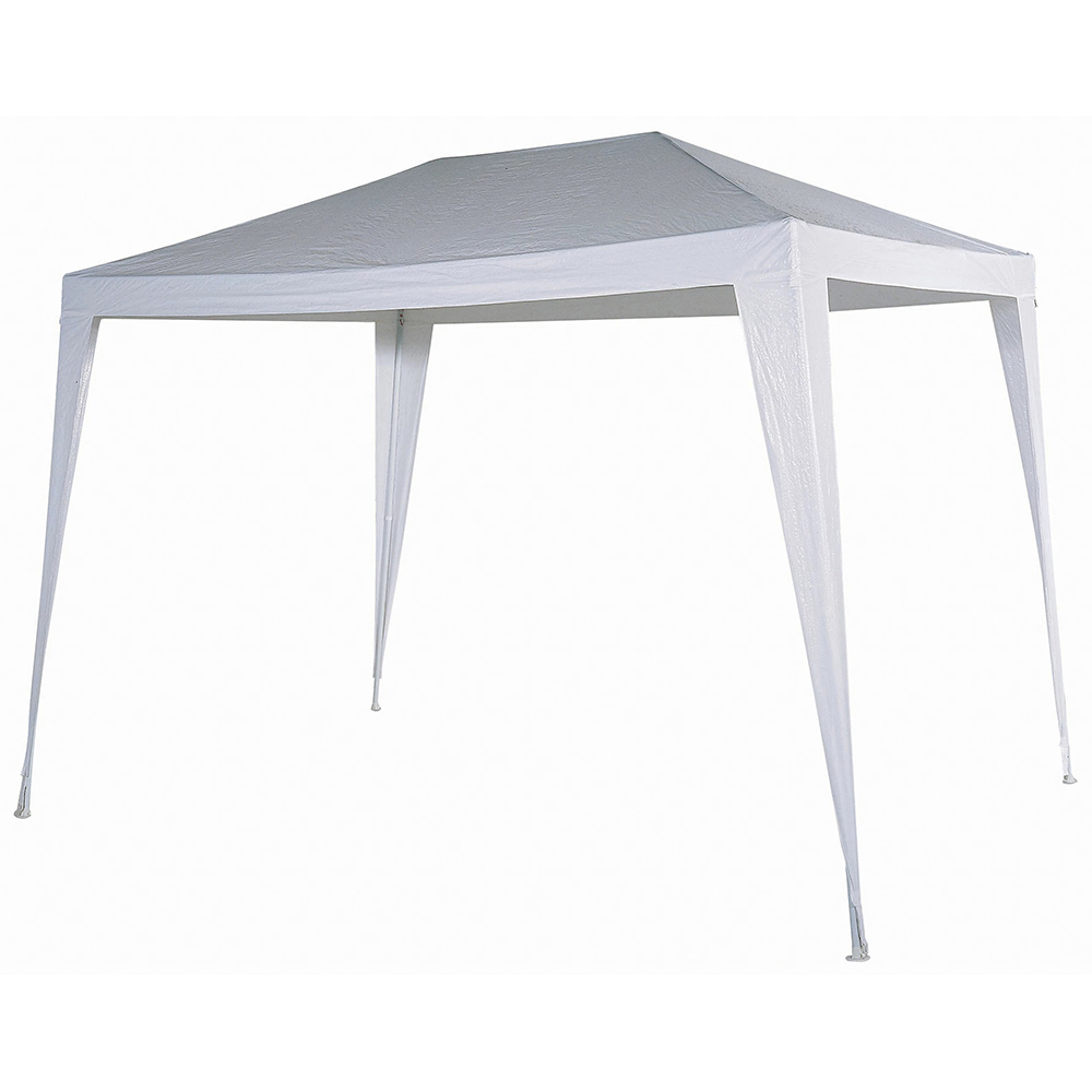 Pavilion Blooma Suhali, polietilena, 200 x 300 x 240 cm, alb