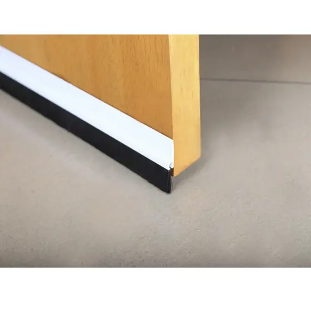 Perie de etansare PVC DIALL 100636408, 1000 x 25 mm, alb