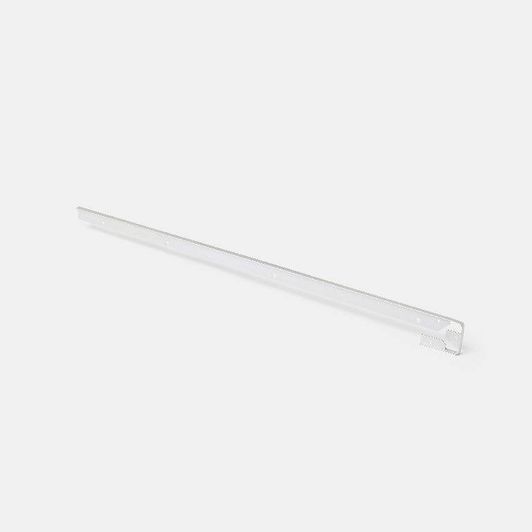 Conector blat GoodHome Nantua, 62x3.8 cm, argintiu