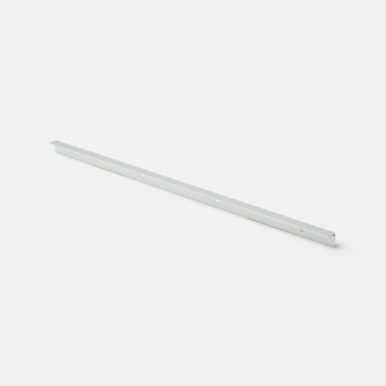 Conector de colt GOODHOME, 62.38 x 2.4 x 2.3 cm, alb