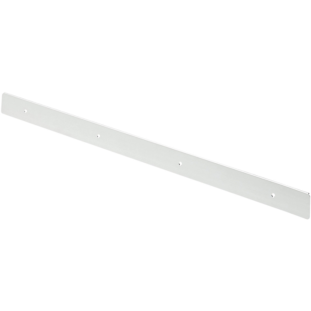 Terminatie blat GOODHOME Nantua, 62 x 3.8 cm, aliaj de aluminiu, gri
