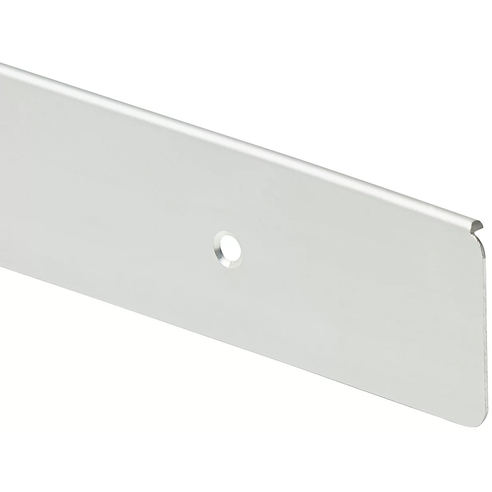 Terminatie blat GOODHOME Nantua, 62 x 3.8 cm, aliaj de aluminiu, gri
