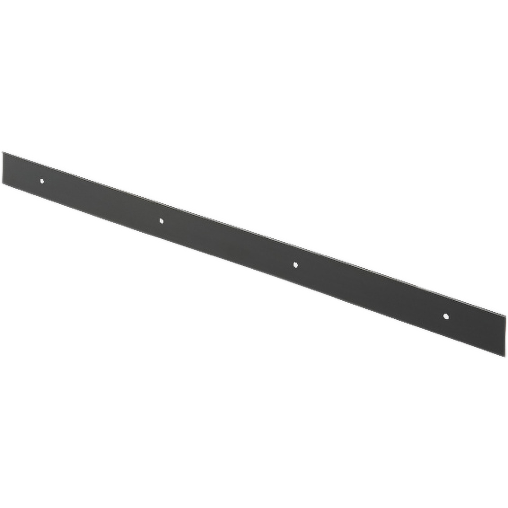 Terminatie blat GOODHOME Nantua, aluminiu, 62 x 3.8 x 0.2 cm, negru