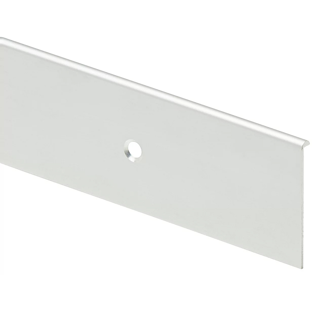 Terminatie blat GOODHOME Nantua, 62 x 3.8 cm, aliaj de aluminiu, gri
