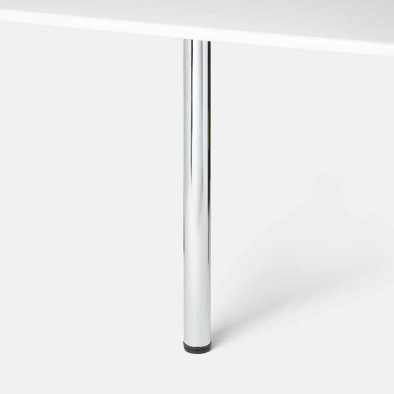 Picior masa GOODHOME Nantua, 87 x 6 cm, otel, crom