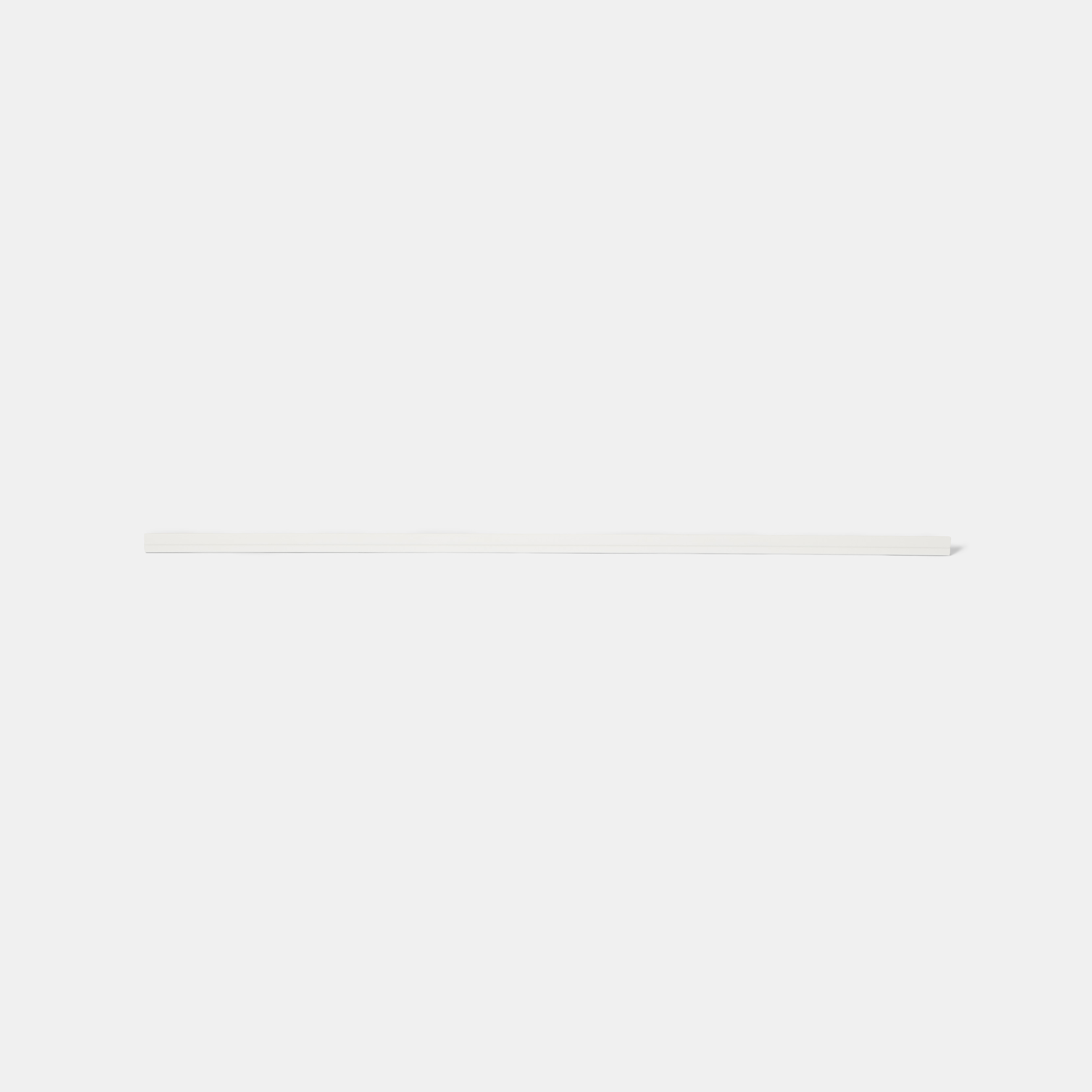 Cornisa GOODHOME Alpinia, MDF, 3.5 x 240 cm, alb