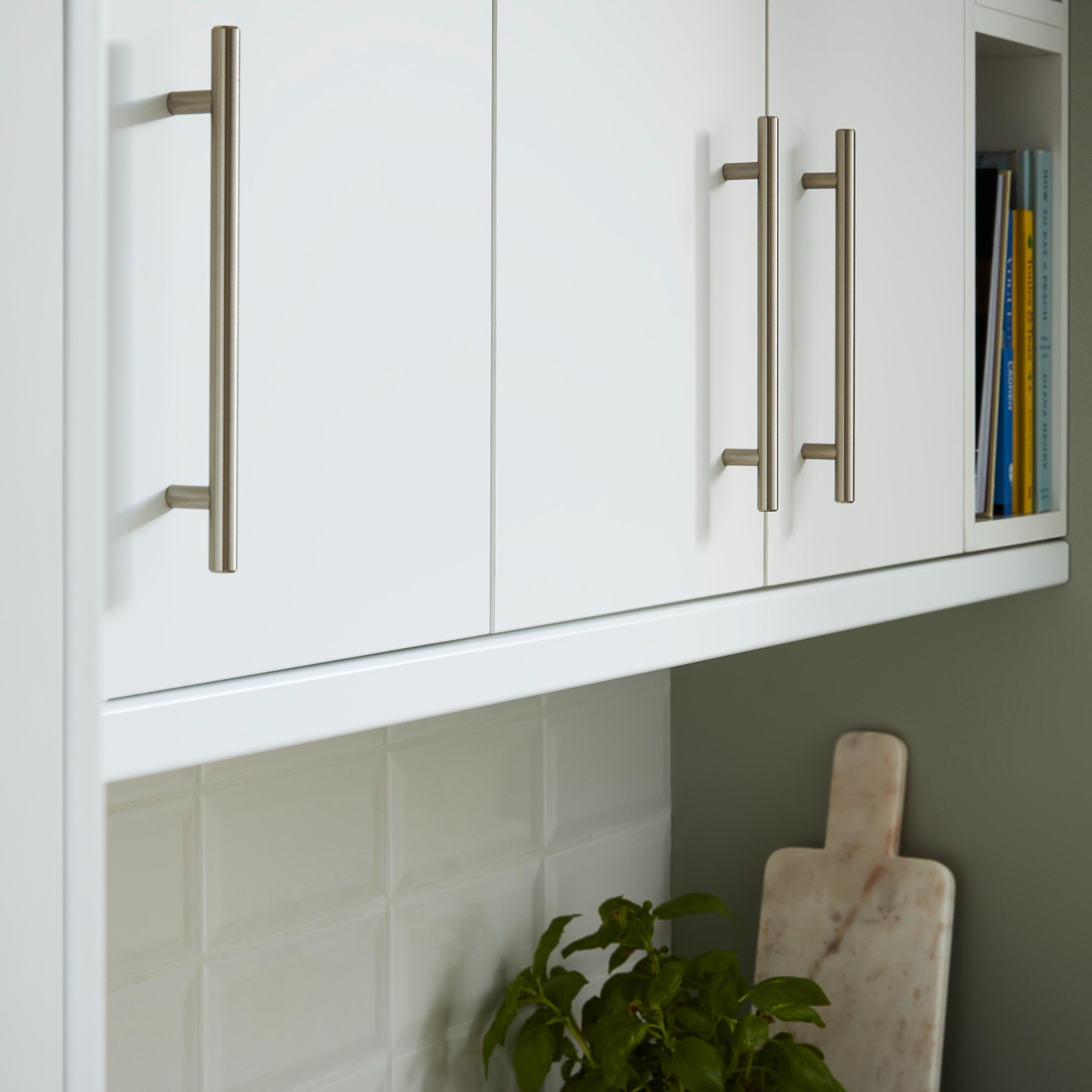 Cornisa GOODHOME Alpinia, MDF, 3.5 x 240 cm, alb
