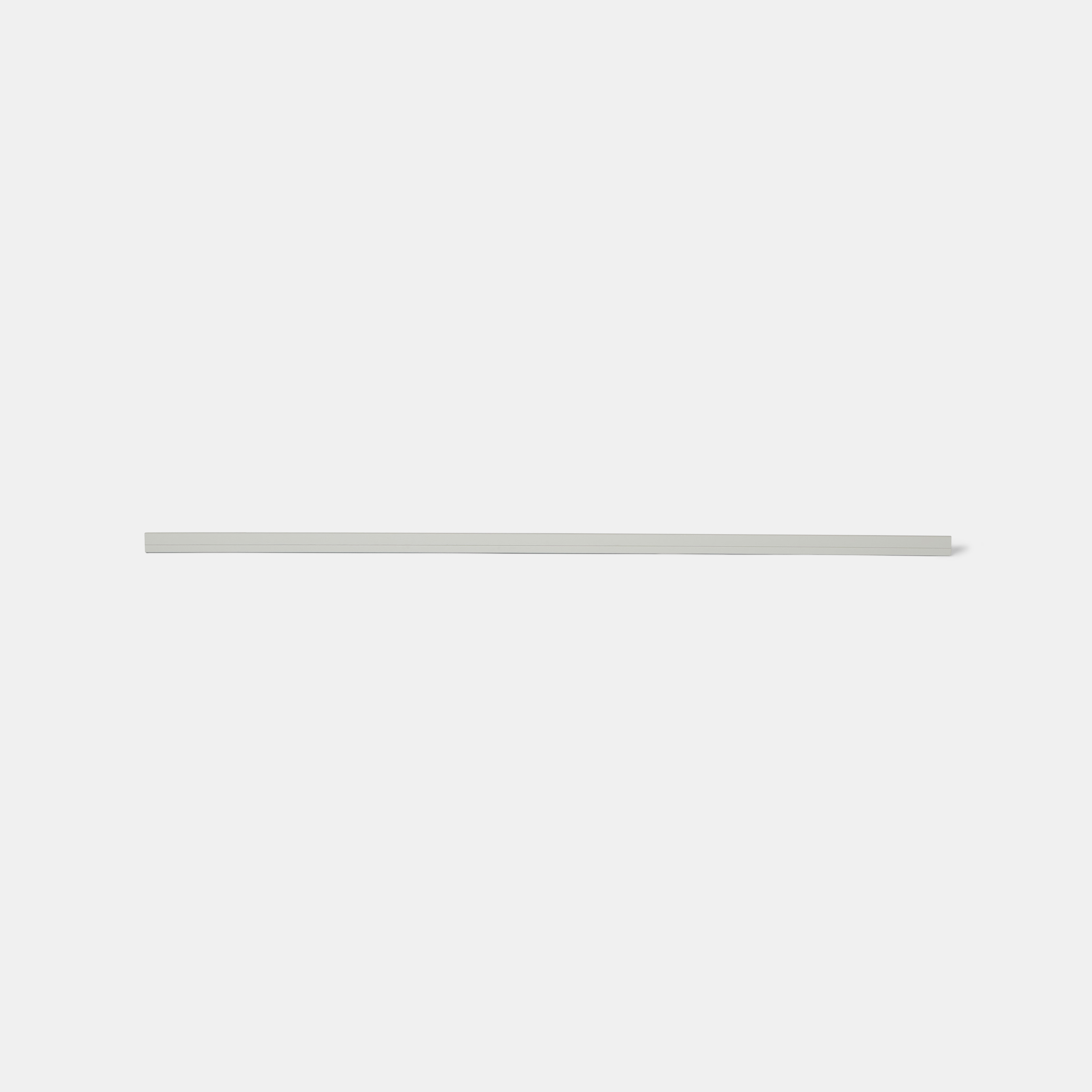 Cornisa GOODHOME Alpinia, MDF, 3.5 x 240 cm, gri