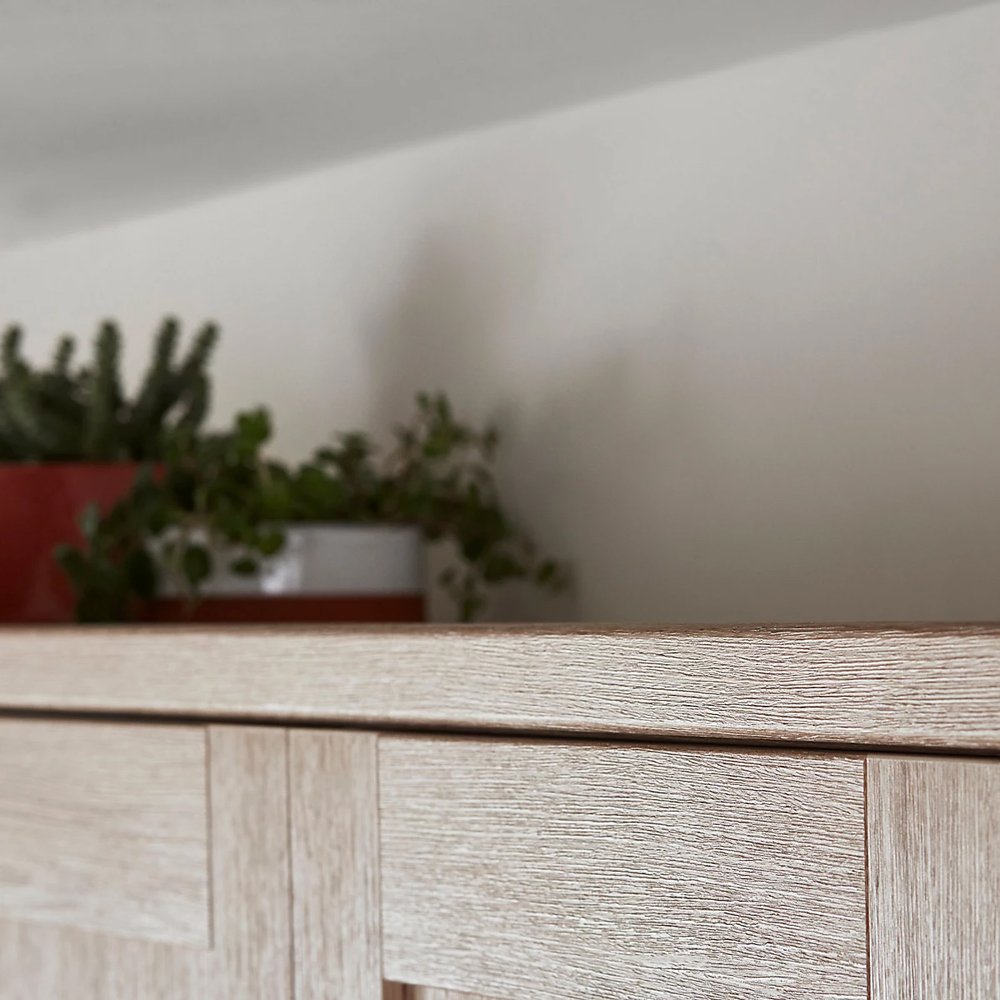 Cornisa GOODHOME Alpinia, MDF, 3.5 x 240 cm, stejar