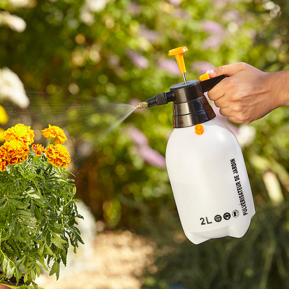 Pulverizator OPP, plastic, 1.5l, alb