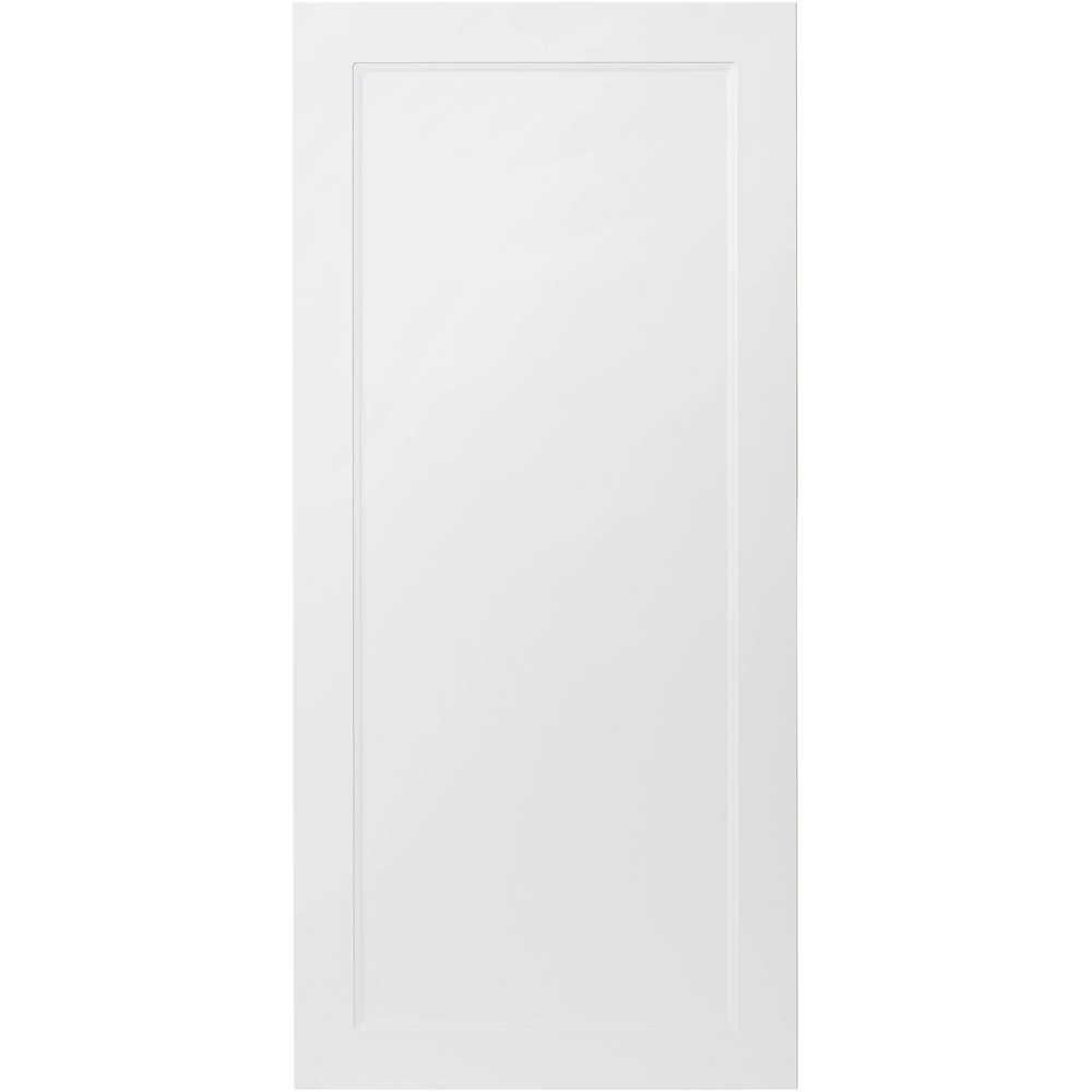 Front usa GOODHOME Artemisia, MDF, 59.7 x 128.7 x 1.8 cm, Alb
