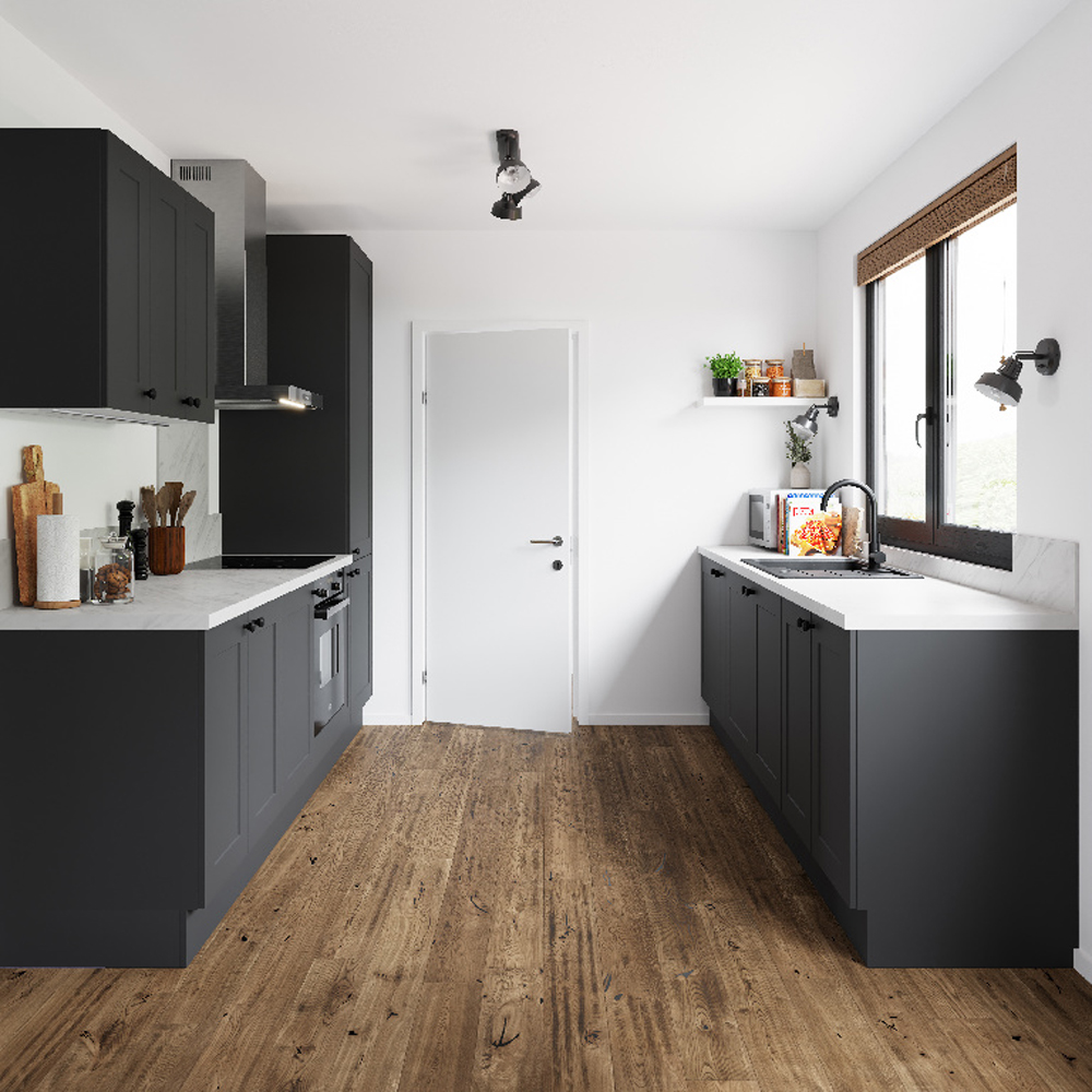 Front usa GOODHOME Artemisia, MDF, 60 x 45.3 cm, gri mat