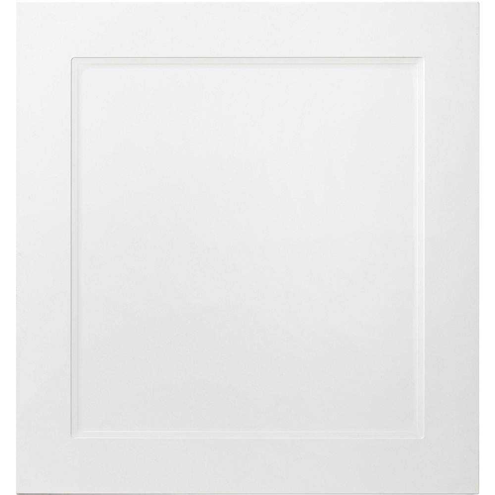 Front usa GOODHOME Artemisia, MDF, 59.7 x 62.6 x 1.8 cm, alb