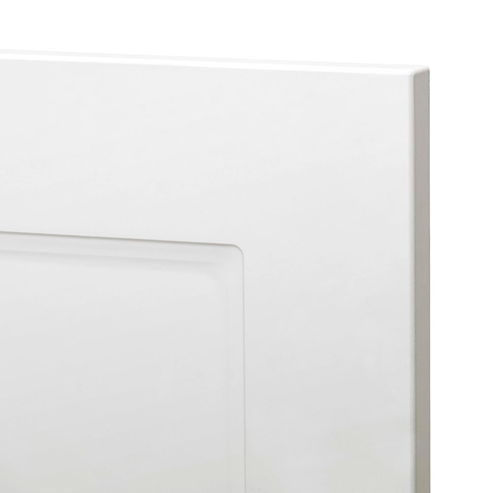 Front usa GOODHOME Artemisia, MDF, 59.7 x 62.6 x 1.8 cm, alb