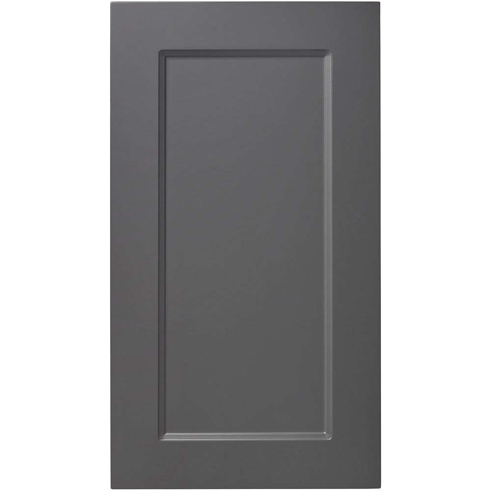 Front usa GOODHOME Artemisia, MDF, 39.7 x 71.5 x 1.8 cm, gri inchis