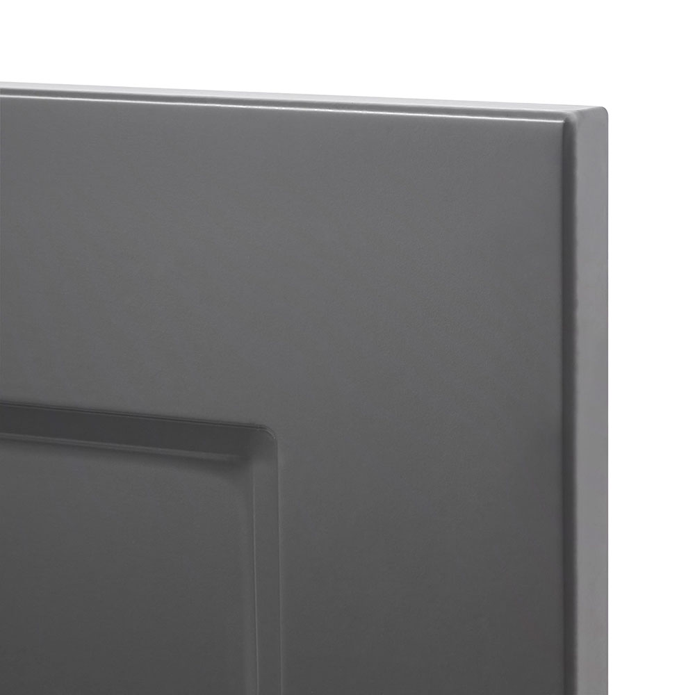 Front usa GOODHOME Artemisia, MDF, 39.7 x 71.5 x 1.8 cm, gri inchis