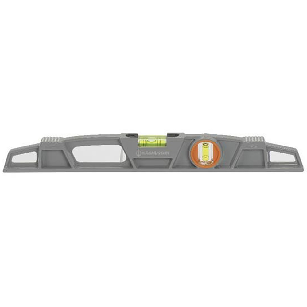 Nivela MAGNUSSON, 2 unghiuri, 40 cm, aluminiu, gri