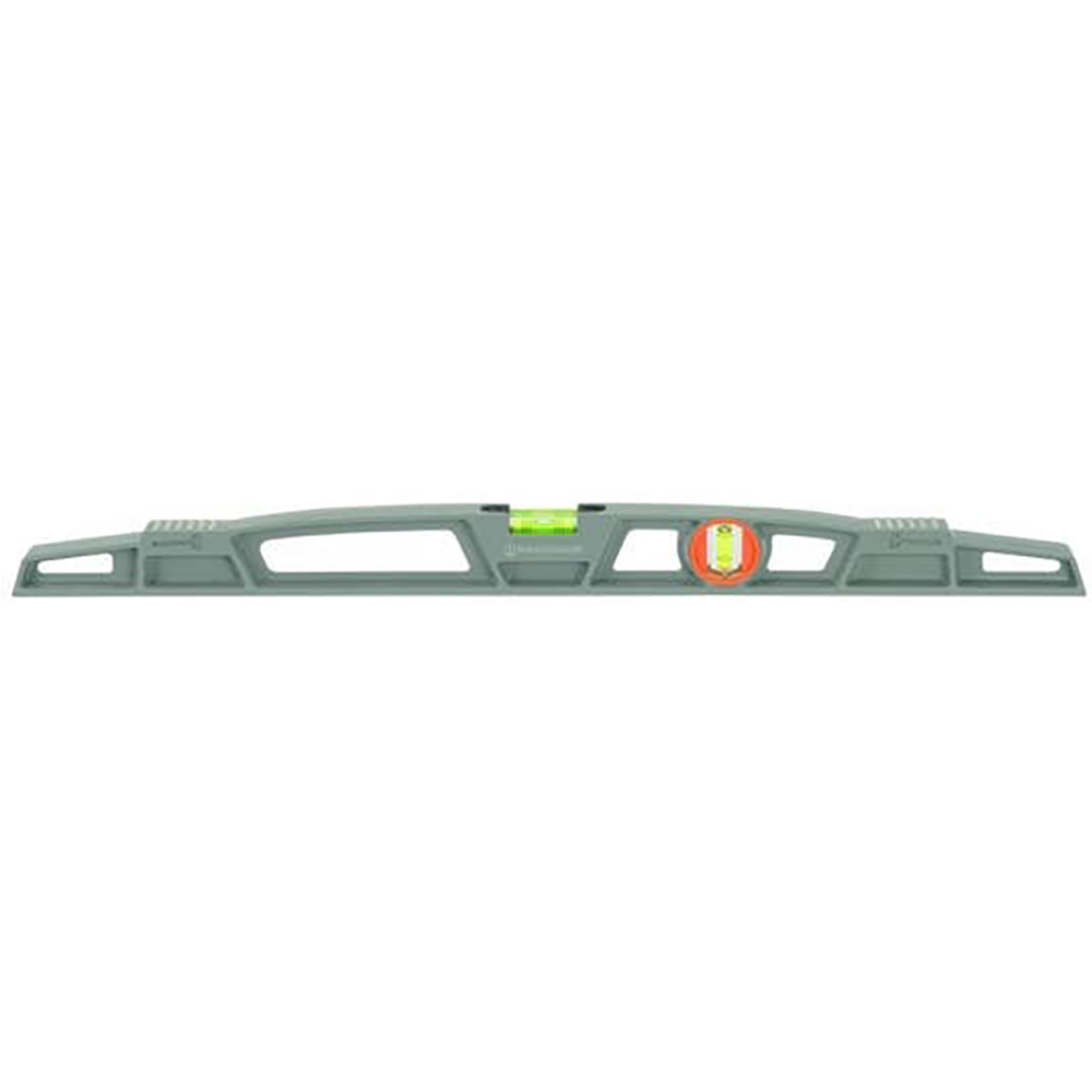 Nivela MAGNUSSON, 2 unghiuri, 60 cm, aliaj de aluminiu, gri